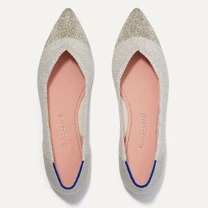 Rothy’s The Point Diamond Metallic Size 10